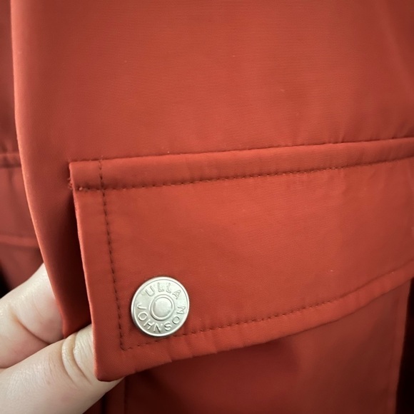 ULLA JOHNSON Rare Rust Utility Jacket with Belt Size Small - Picture 13 of 15